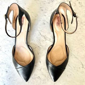 Pikolinos Black Leather Mary Jane